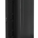 RACK CABINET 19" FREE-STANDING 42U/800X1000 (FLAT PACK) WITH MESH DOOR BLACK LANBERG