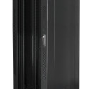 RACK CABINET 19" FREE-STANDING 42U/800X1000 (FLAT PACK) BLACK LANBERG