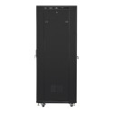 RACK CABINET 19" FREE-STANDING 37U/600X800 (FLAT PACK) WITH MESH DOOR LCD BLACK LANBERG V2