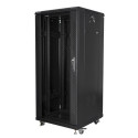 Lanberg rack cabinet 19" Free-standing 27U 600x600, black