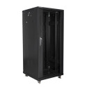 Lanberg rack cabinet 19" Free-standing 27U 600x600, black