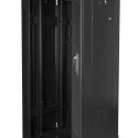 Lanberg rack cabinet 19" Free-standing 27U 600x600, black