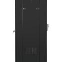 Lanberg rack cabinet 19" Free-standing 27U 600x600, black