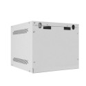 RACK CABINET 10" WALL-MOUNT 4U/280X310 FOR SELF-ASSEMBLY WITH METAL DOOR GREY LANBERG (FLAT PACK)