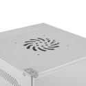 RACK CABINET 10" WALL-MOUNT 4U/280X310 FOR SELF-ASSEMBLY WITH METAL DOOR GREY LANBERG (FLAT PACK)