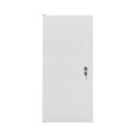 RACK CABINET 10" WALL-MOUNT 12U/280X310 FOR SELF-ASSEMBLY WITH METAL DOOR GREY LANBERG (FLAT PACK)