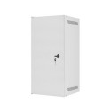 RACK CABINET 10" WALL-MOUNT 12U/280X310 FOR SELF-ASSEMBLY WITH METAL DOOR GREY LANBERG (FLAT PACK)