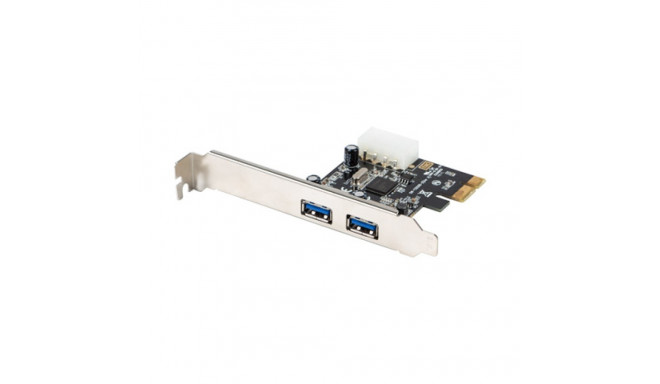 PCI EXPRESS X1 CARD->2X USB-A 3.1 GEN1 LOW PROFILE LANBERG