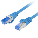 PATCHCORD CAT.6A S/FTP LSZH CCA 20M BLUE FLUKE PASSED LANBERG