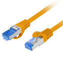 PATCHCORD CAT.6A S/FTP LSZH CCA 15M BLUE FLUKE PASSED LANBERG