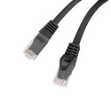 PATCHCORD CAT.6 UTP LSZH CU 10M BLACK FLUKE PASSED LANBERG