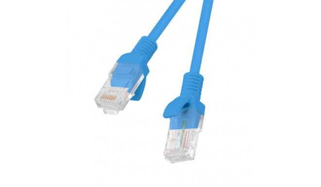 PATCHCORD CAT.6 UTP 2M BLUE FLUKE PASSED LANBERG