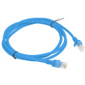 PATCHCORD CAT.6 UTP 1.5M BLUE FLUKE PASSED LANBERG
