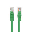 PATCHCORD CAT.6 UTP 0.5M GREEN FLUKE PASSED LANBERG 10-PACK