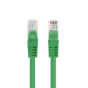 PATCHCORD CAT.6 UTP 0.25M GREEN FLUKE PASSED LANBERG 10-PACK