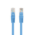 PATCHCORD CAT.6 UTP 0.25M BLUE FLUKE PASSED LANBERG 10-PACK