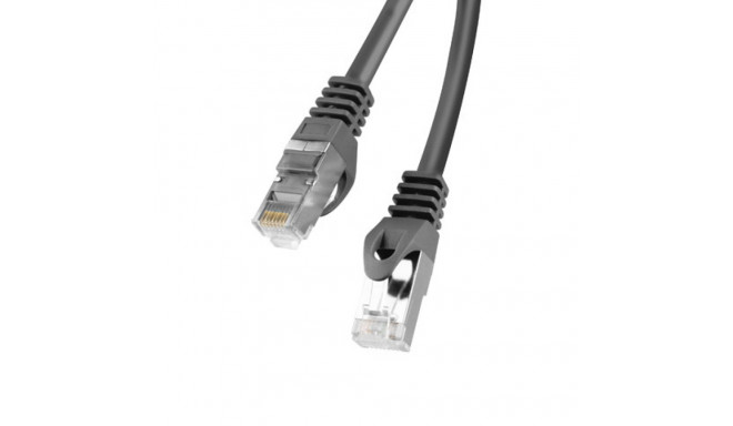 PATCHCORD CAT.6 FTP 1M BLACK FLUKE PASSED LANBERG