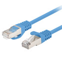 PATCHCORD CAT.6 FTP 0.25M BLUE FLUKE PASSED LANBERG