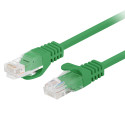 PATCHCORD CAT.5E UTP 10M GREEN FLUKE PASSED LANBERG