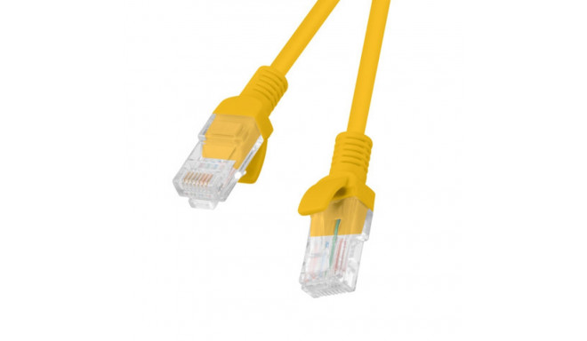 PATCHCORD CAT.5E UTP 0.5M ORANGE FLUKE PASSED LANBERG