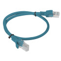 PATCHCORD CAT.5E UTP 0.5M BLUE FLUKE PASSED LANBERG 10-PACK