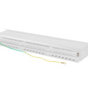 PATCH PANEL 48 PORT 1U 19" CAT.6 FTP SHIELDED GREY LANBERG