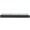 PATCH PANEL 48 PORT 1U 19" CAT.6 BLACK LANBERG