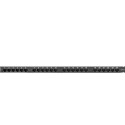 PATCH PANEL 24 PORT 0.5U 19" CAT.6 BLACK LANBERG