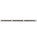 PATCH PANEL 24 PORT 0.5U 19" CAT.6 SHIELDED GREY LANBERG