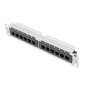 PATCH PANEL 12PORT 1U 10" CAT.5E GREY LANBERG