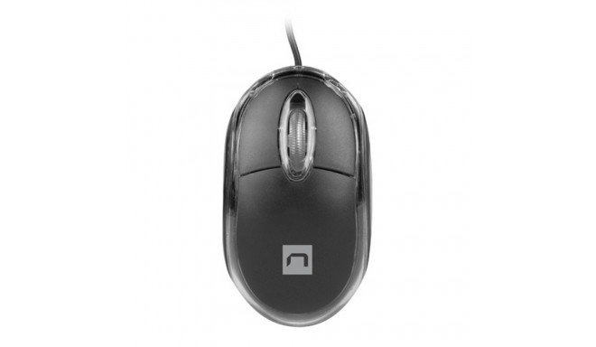 MOUSE NATEC VIREO 2 1000DPI OPTICAL USB BLACK