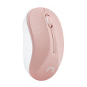 MOUSE NATEC TOUCAN WIRELESS 1600DPI OPTICAL PINK-WHITE