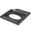 MOUNTING FRAME SLIM 5.25"->2.5" 9.5MM BAY LANBERG