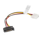 Lanberg kaabel Molex (F) - SATA (M) 15cm