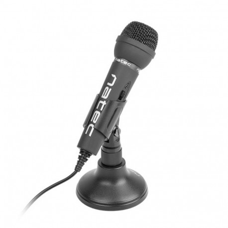 MICROPHONE NATEC ADDER BLACK