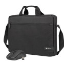 LAPTOP BAG NATEC WALLAROO 2 15.6" WITH WIRELESS MOUSE BLACK