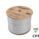 LAN CABLE CAT.6A UFTP 305M SOLID CU LSZH GREY CPR + FLUKE PASSED LANBERG