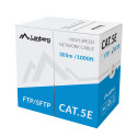 Lanberg kaabel LAN Cat.5E FTP Solid CU CPR + Fluke passed 305m, hall
