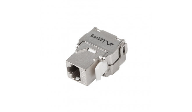 KEYSTONE MODULE TOOLLESS RJ45->LSA CAT.5E FTP 180° LANBERG