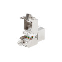 KEYSTONE MODULE TOOLLESS RJ45 CAT.7 FTP 180° LANBERG