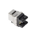 KEYSTONE MODULE RJ45->LSA CAT.5E FTP 180° LANBERG