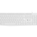 KEYBOARD NATEC NAUTILUS US LAYOUT WHITE