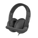 HEADSET NATEC RHEA WITH MICROPHONE BLACK