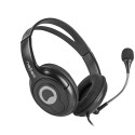 HEADSET NATEC BEAR 2 WITH MICROPHONE BLACK