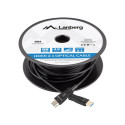 HDMI M/M V2.1 CABLE 40M OPTICAL BLACK AOC LANBERG
