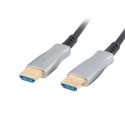 HDMI M/M V2.0 CABLE 50M OPTICAL BLACK AOC LANBERG