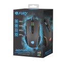 GAMING MOUSE FURY HUSTLER 6400DPI RGB BACKLIT OPTICAL WITH SOFTWARE BLACK