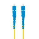 FIBER OPTIC PATCHCORD SM SC/UPC-SC/UPC SIMPLEX 10M LSZH G657A1 3.0MM YELLOW LANBERG