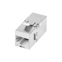 FEED-THRU KEYSTONE CONNECTOR RJ45->RJ45 CAT.6 FTP 90 LANBERG