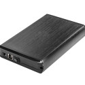 EXTERNAL HDD/SSD ENCLOSURE NATEC RHINO SATA 3.5" USB 3.0 ALUMINUM BLACK